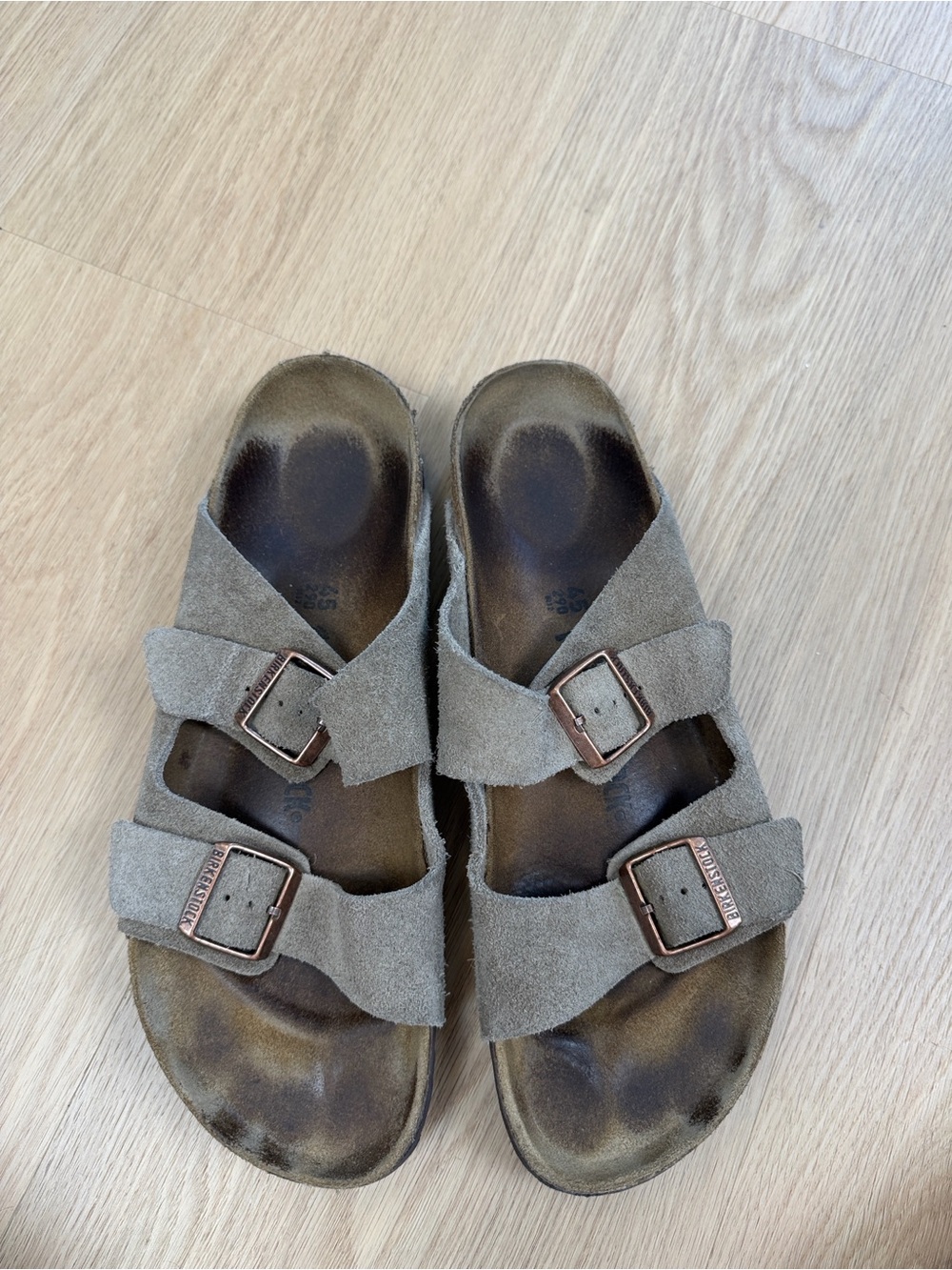 Birkenstock Arizona Suede Sandals size 45